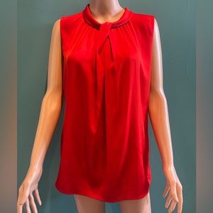 Hugo Boss red blouse